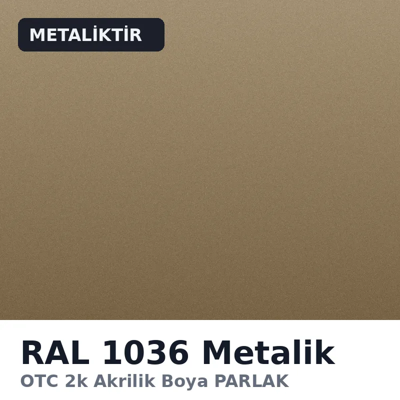OTC 2k Akrilik Boya PARLAK 16 Kg RAL1036