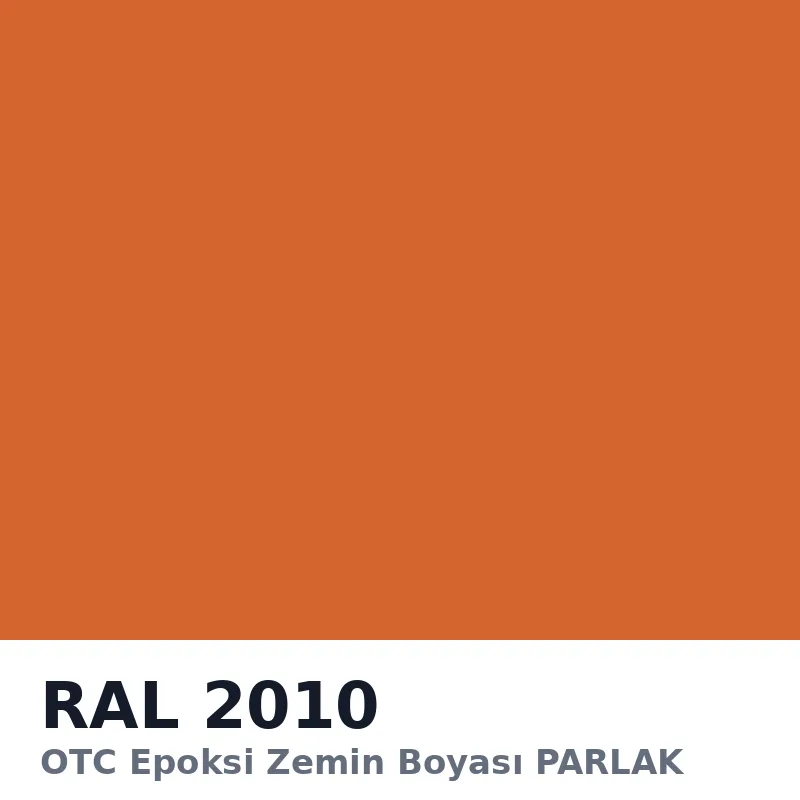 OTC Epoksi Zemin Boyası PARLAK 20kg + 4kg Takım RAL2010