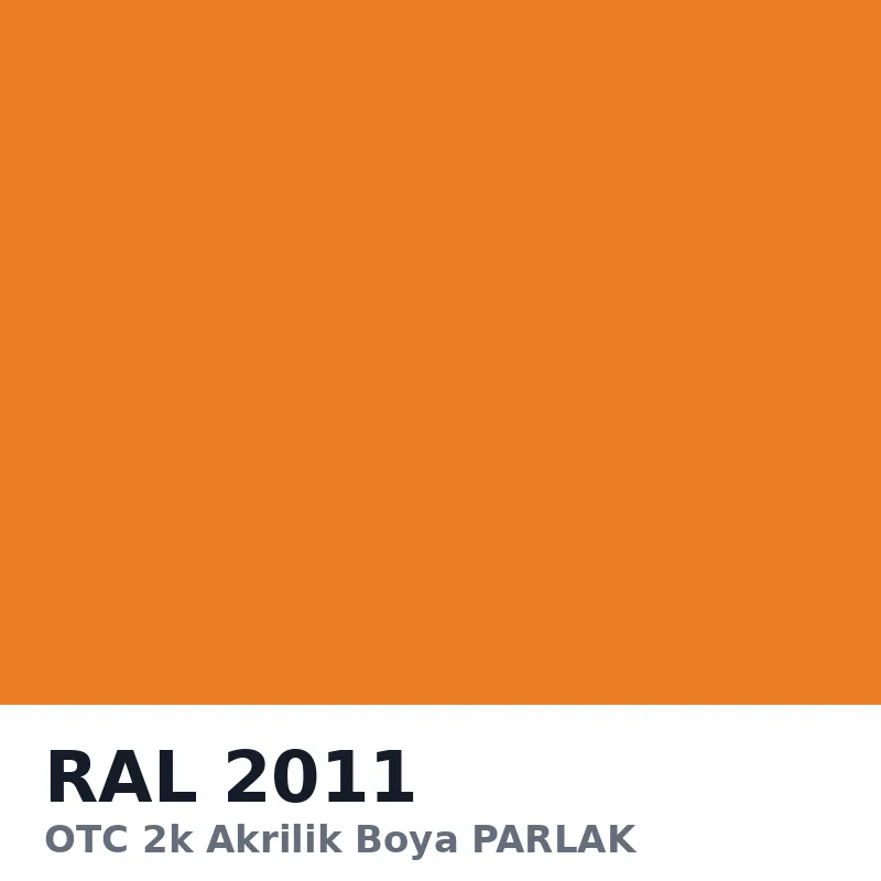 OTC 2k Akrilik Boya PARLAK 16 Kg RAL2011