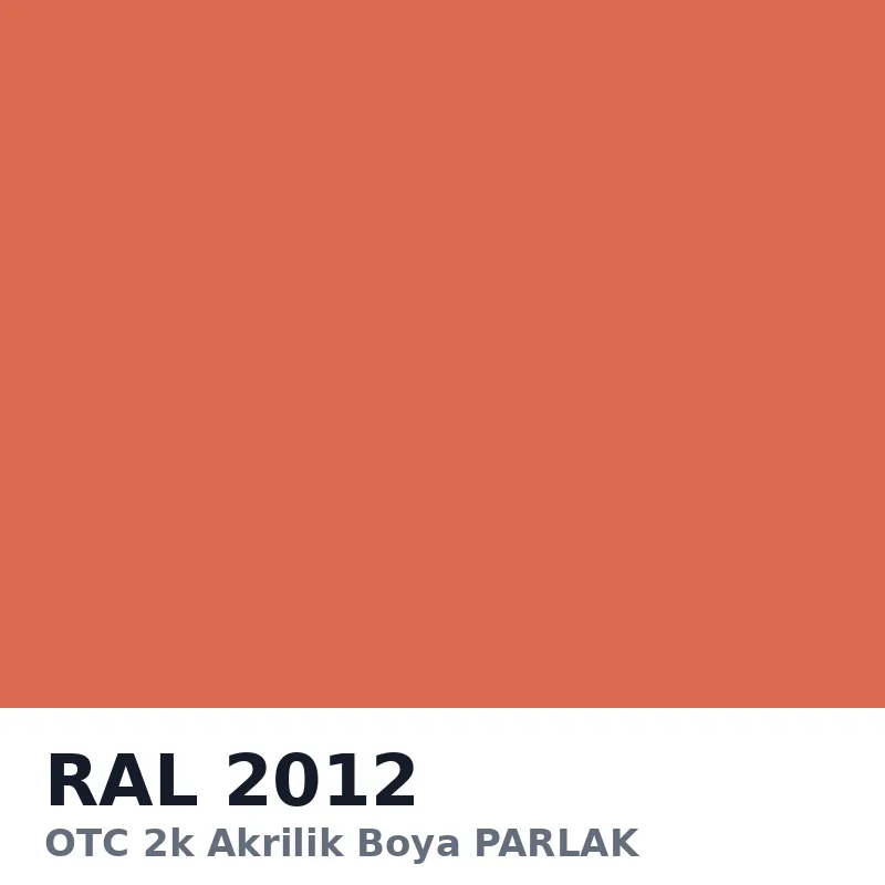 OTC 2k Akrilik Boya PARLAK 16 Kg RAL2012