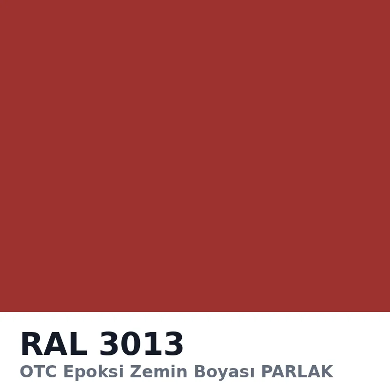 OTC Epoksi Zemin Boyası PARLAK 20kg + 4kg Takım RAL3013