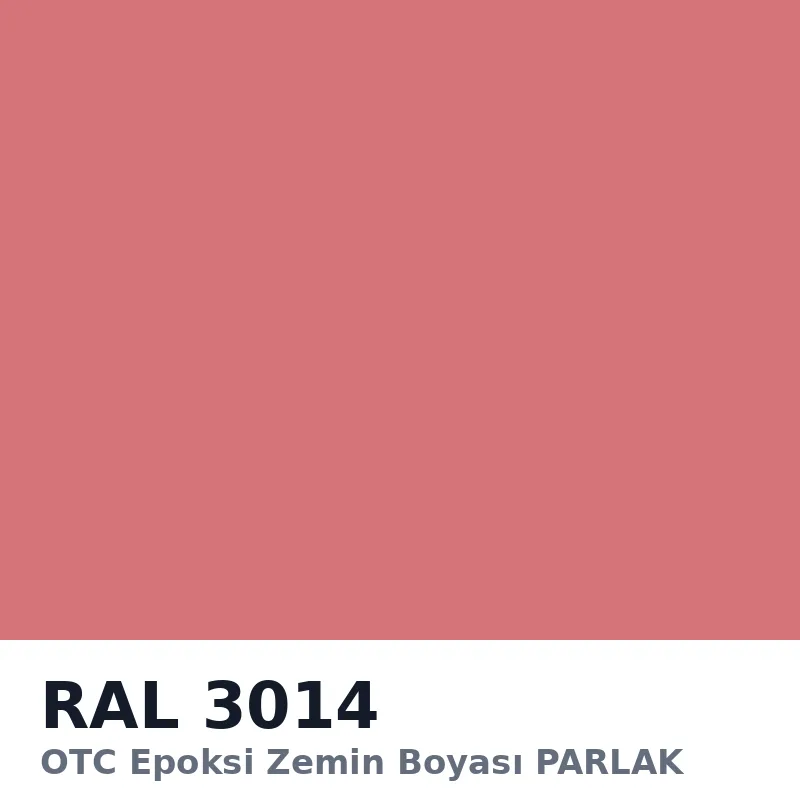 OTC Epoksi Zemin Boyası PARLAK 20kg + 4kg Takım RAL3014