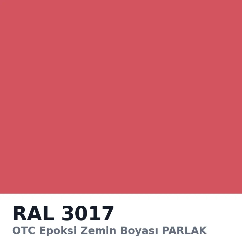 OTC Epoksi Zemin Boyası PARLAK 20kg + 4kg Takım RAL3017