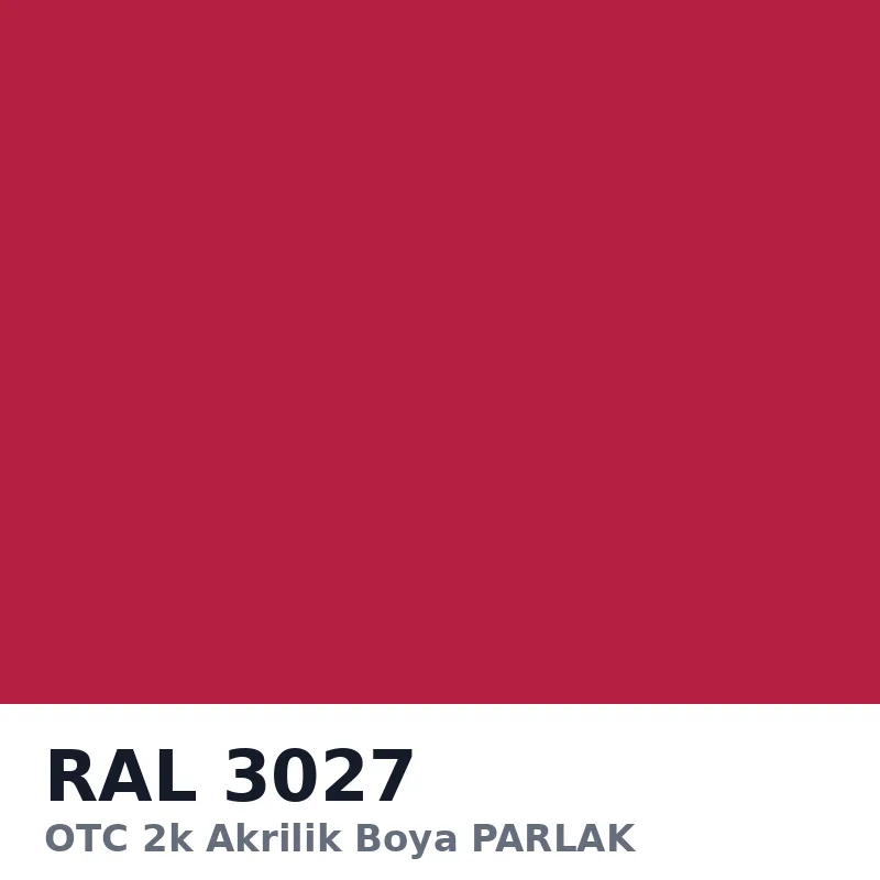 OTC 2k Akrilik Boya PARLAK 16 Kg RAL3027
