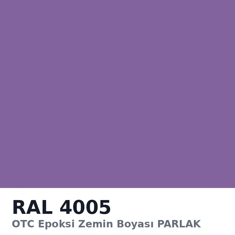 OTC Epoksi Zemin Boyası PARLAK 20kg + 4kg Takım RAL4005