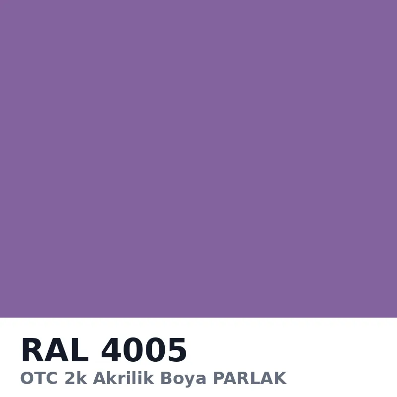 OTC 2k Akrilik Boya PARLAK 16 Kg RAL4005
