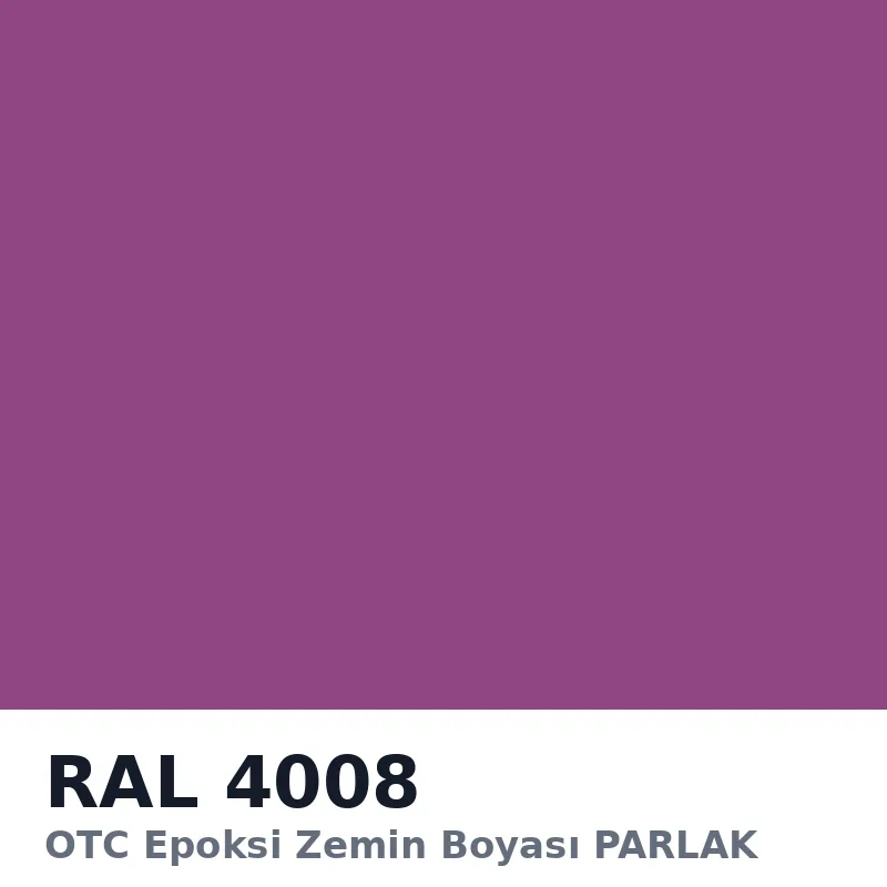 OTC Epoksi Zemin Boyası PARLAK 20kg + 4kg Takım RAL4008