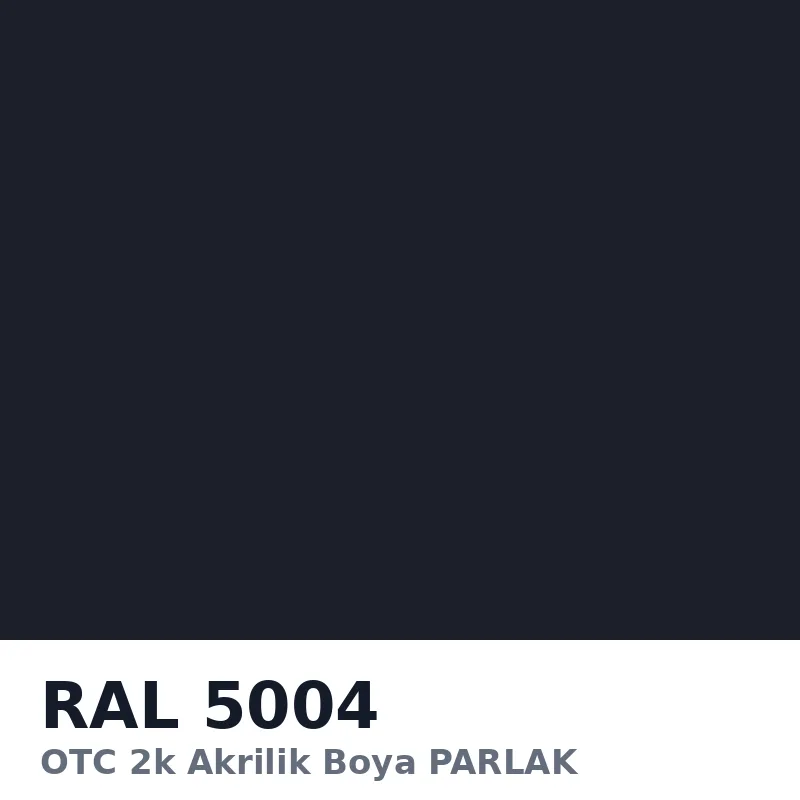 OTC 2k Akrilik Boya PARLAK 16 Kg RAL5004