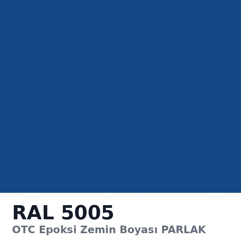 OTC Epoksi Zemin Boyası PARLAK 20kg + 4kg Takım RAL5005