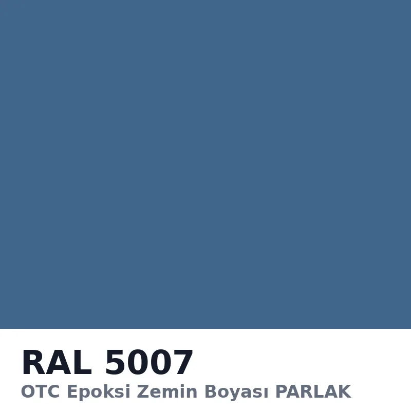 OTC Epoksi Zemin Boyası PARLAK 20kg + 4kg Takım RAL5007