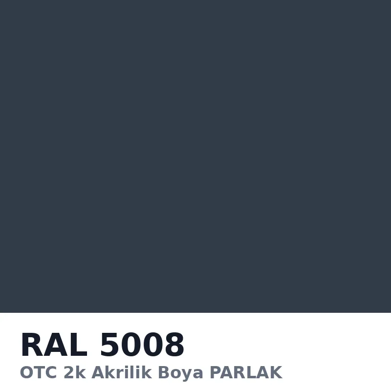 OTC 2k Akrilik Boya PARLAK 16 Kg RAL5008