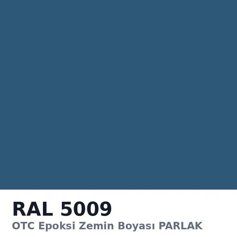 OTC Epoksi Zemin Boyası PARLAK 20kg + 4kg Takım RAL5009