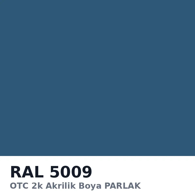 OTC 2k Akrilik Boya PARLAK 16 Kg RAL5009