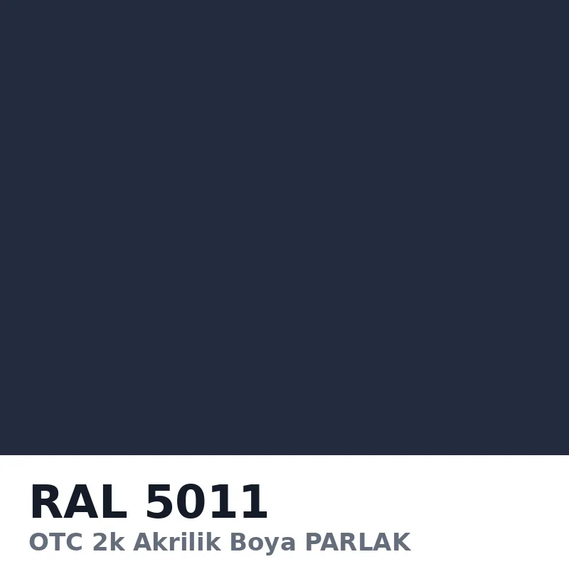 OTC 2k Akrilik Boya PARLAK 16 Kg RAL5011