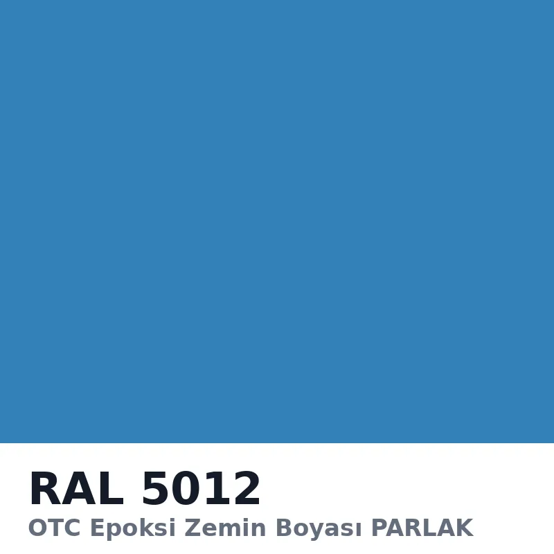 OTC Epoksi Zemin Boyası PARLAK 20kg + 4kg Takım RAL5012