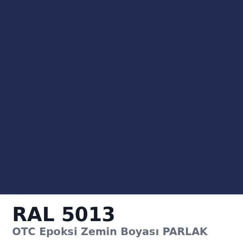 OTC Epoksi Zemin Boyası PARLAK 20kg + 4kg Takım RAL5013