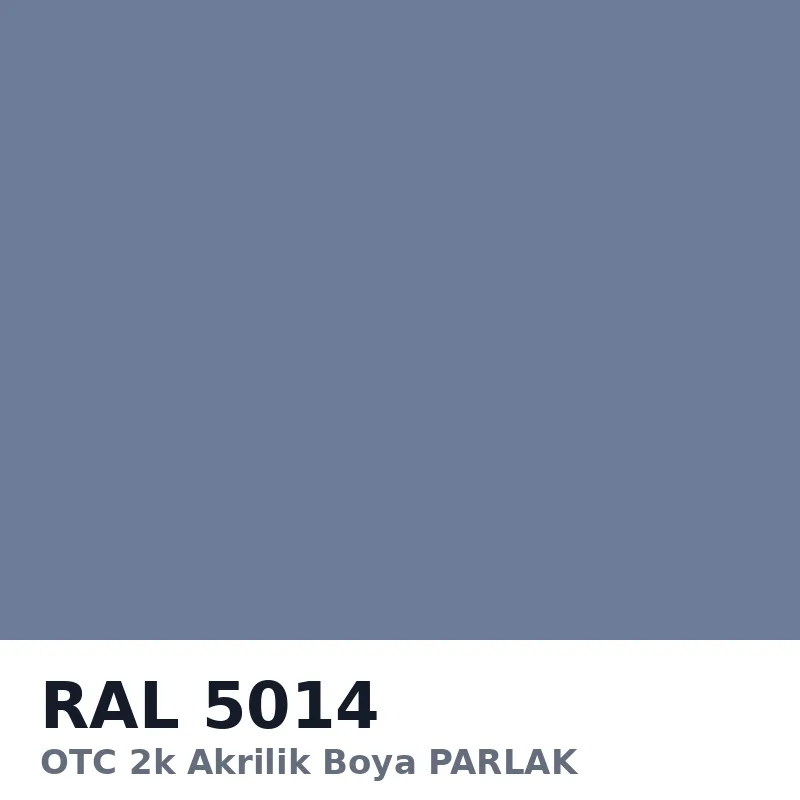 OTC 2k Akrilik Boya PARLAK 16 Kg RAL5014