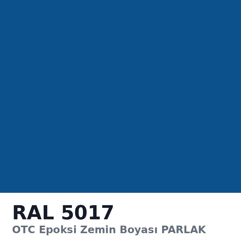 OTC Epoksi Zemin Boyası PARLAK 20kg + 4kg Takım RAL5017