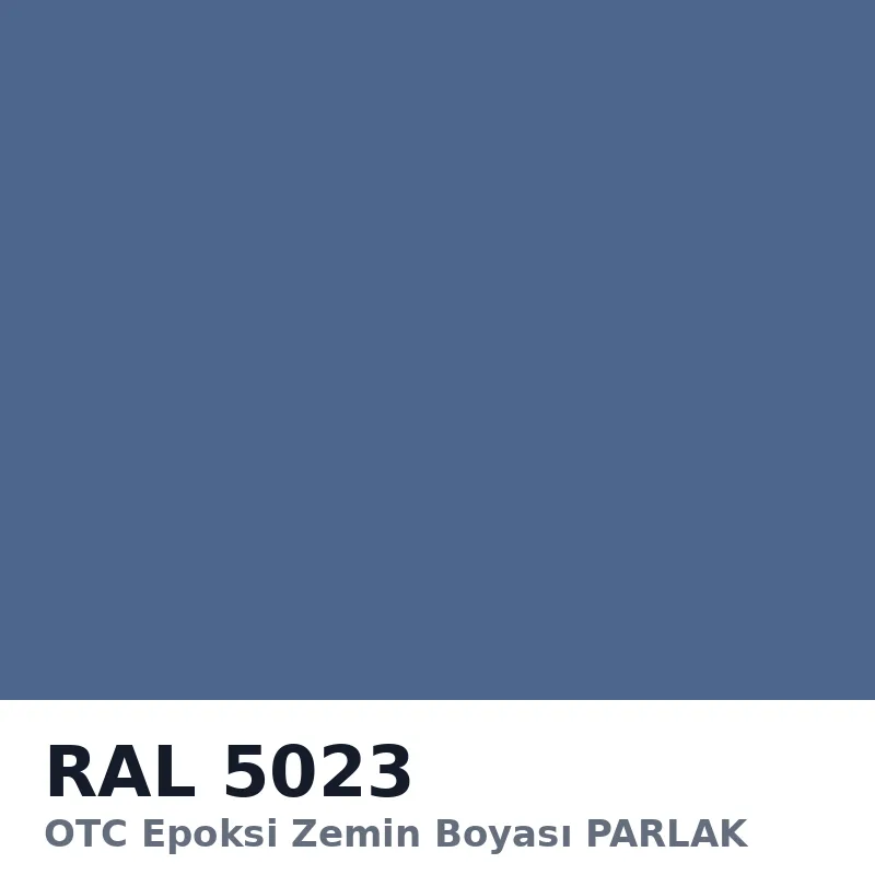 OTC Epoksi Zemin Boyası PARLAK 20kg + 4kg Takım RAL5023