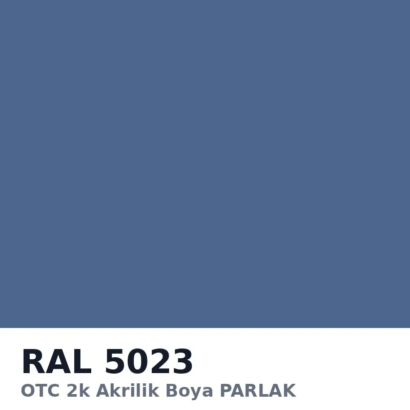 OTC 2k Akrilik Boya PARLAK 16 Kg RAL5023