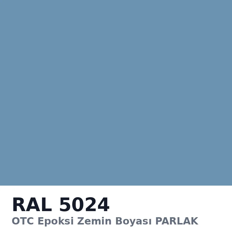 OTC Epoksi Zemin Boyası PARLAK 20kg + 4kg Takım RAL5024