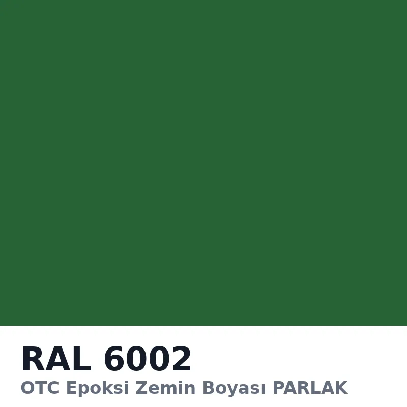 OTC Epoksi Zemin Boyası PARLAK 20kg + 4kg Takım RAL6002