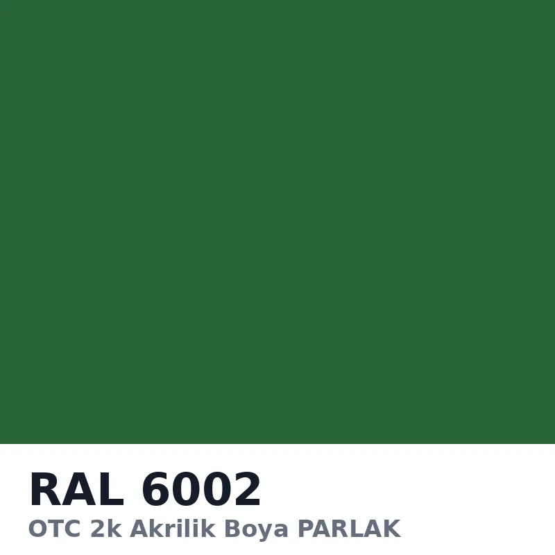 OTC 2k Akrilik Boya PARLAK 16 Kg RAL6002