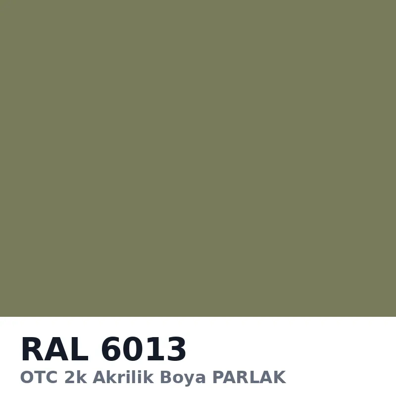 OTC 2k Akrilik Boya PARLAK 16 Kg RAL6013