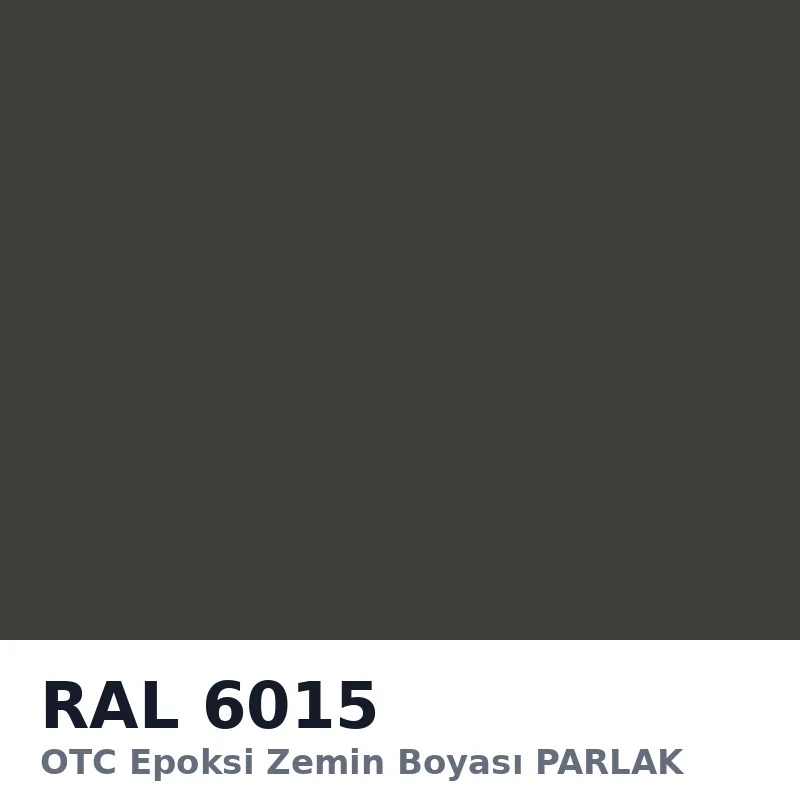 OTC Epoksi Zemin Boyası PARLAK 20kg + 4kg Takım RAL6015