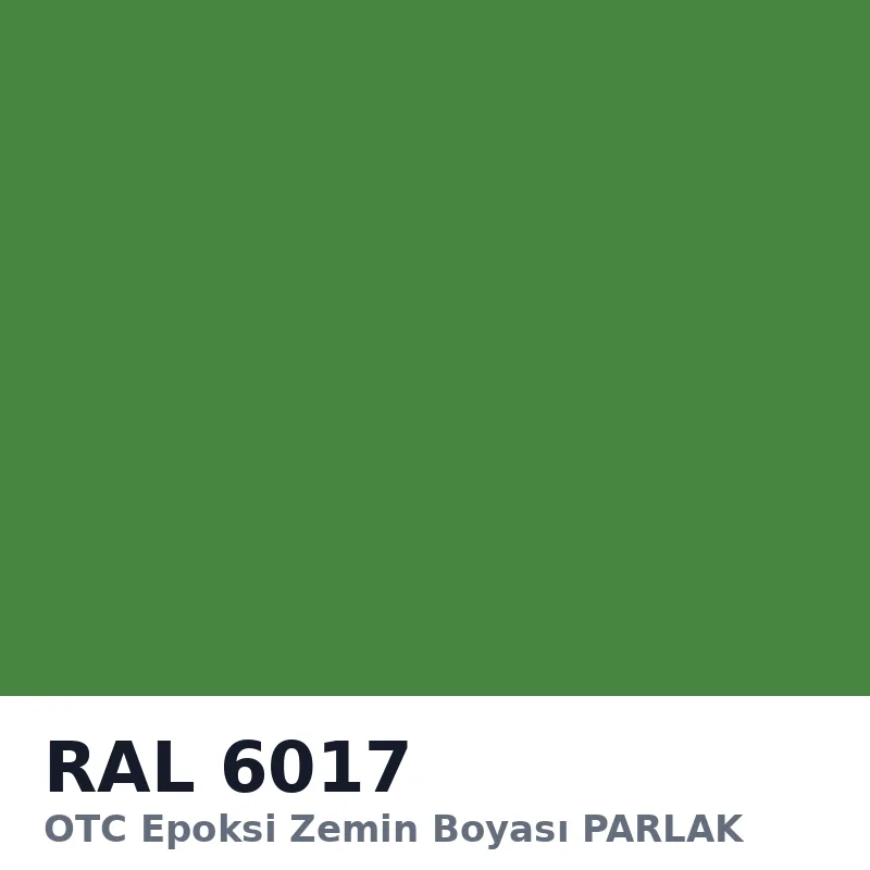OTC Epoksi Zemin Boyası PARLAK 20kg + 4kg Takım RAL6017