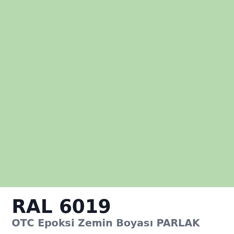 OTC Epoksi Zemin Boyası PARLAK 20kg + 4kg Takım RAL6019