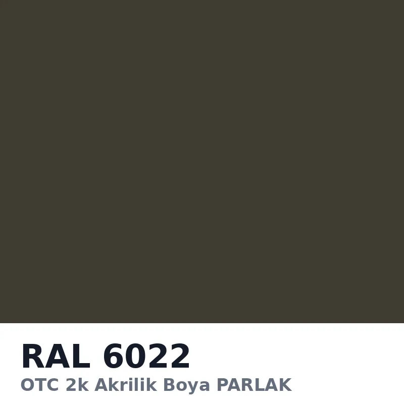 OTC 2k Akrilik Boya PARLAK 16 Kg RAL6022