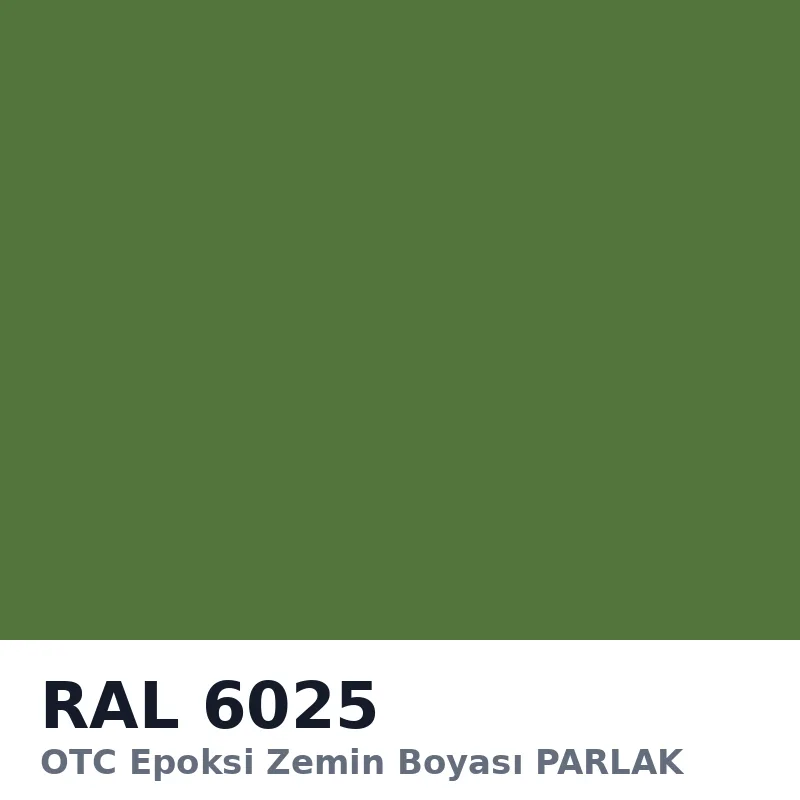 OTC Epoksi Zemin Boyası PARLAK 20kg + 4kg Takım RAL6025