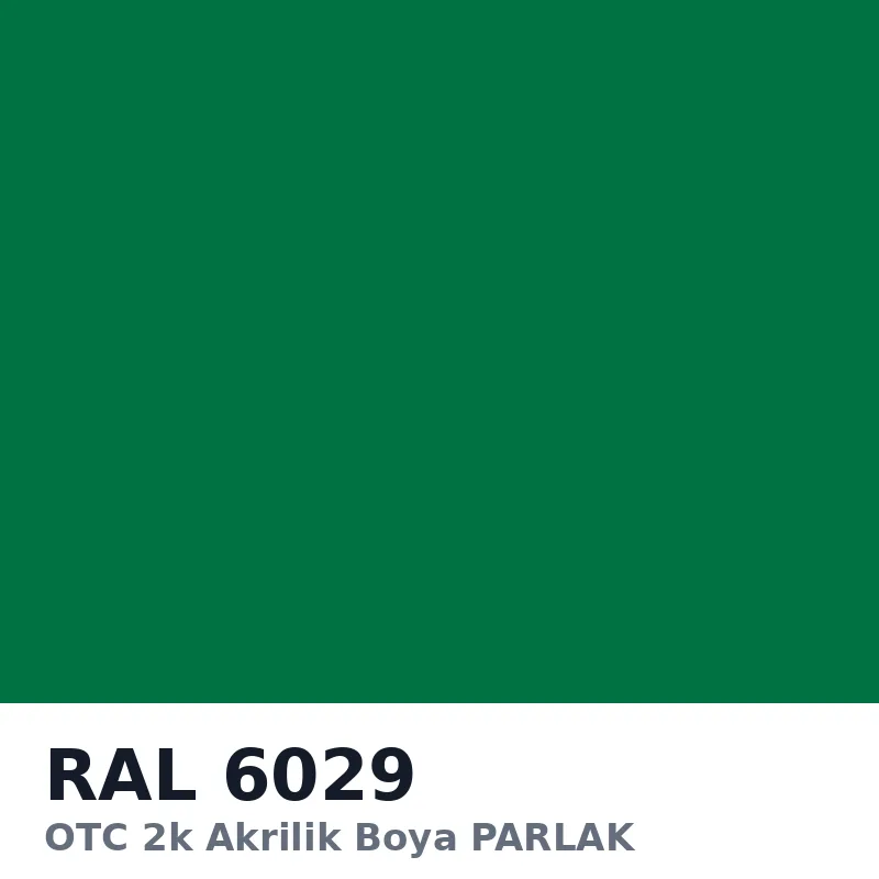 OTC 2k Akrilik Boya PARLAK 16 Kg RAL6029