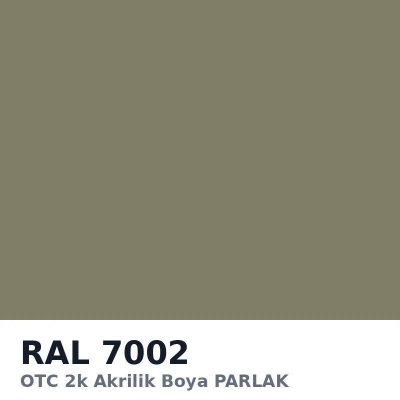 OTC 2k Akrilik Boya PARLAK 16 Kg RAL7002