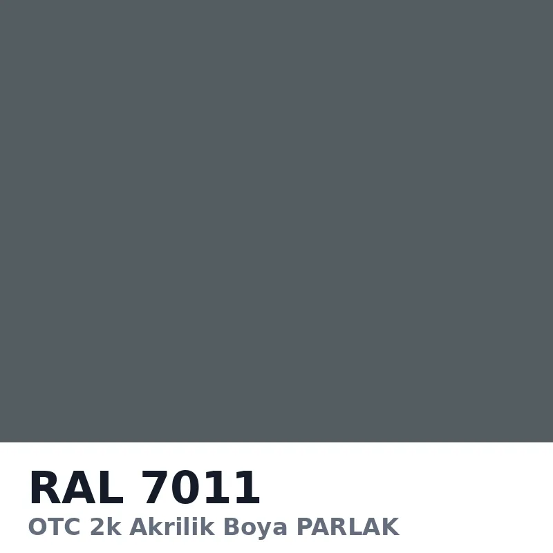 OTC 2k Akrilik Boya PARLAK 16 Kg RAL7011