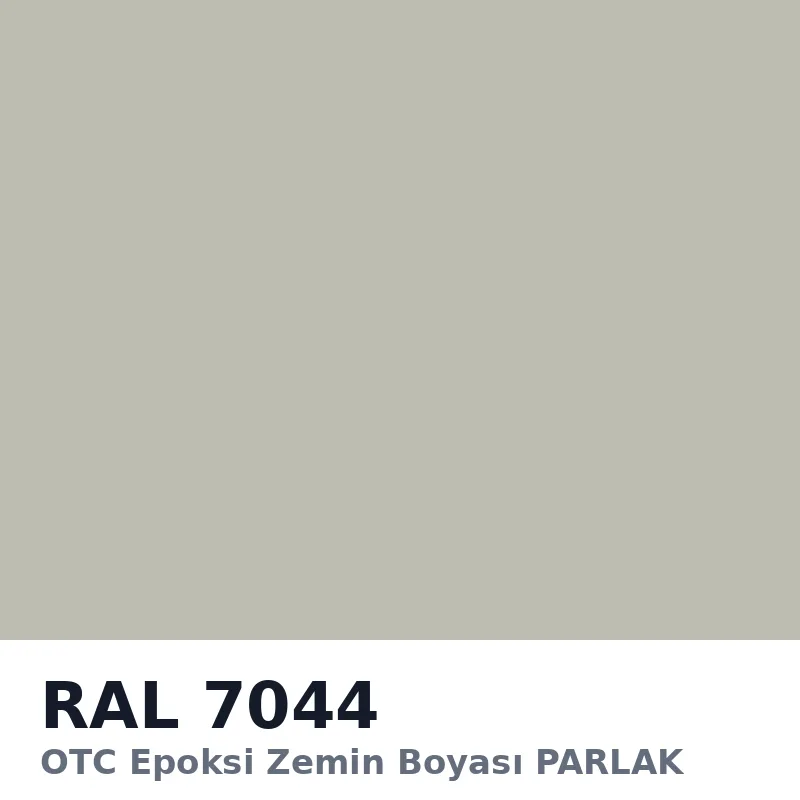 OTC Epoksi Zemin Boyası PARLAK 20kg + 4kg Takım RAL7044