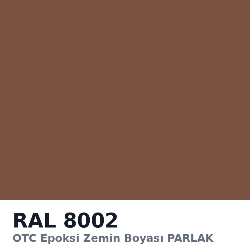 OTC Epoksi Zemin Boyası PARLAK 20kg + 4kg Takım RAL8002