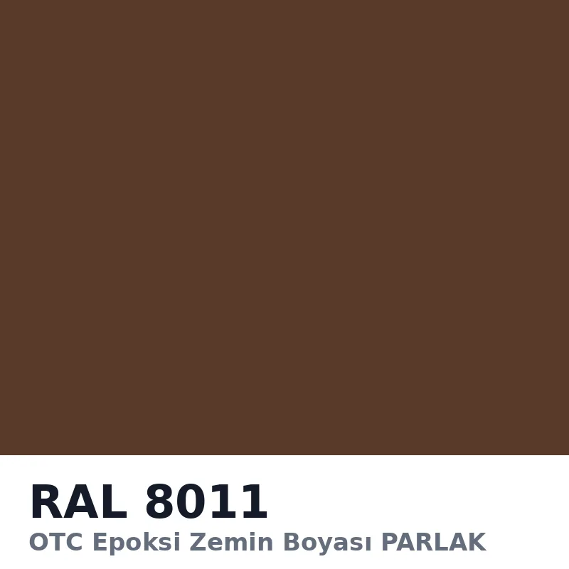 OTC Epoksi Zemin Boyası PARLAK 20kg + 4kg Takım RAL8011