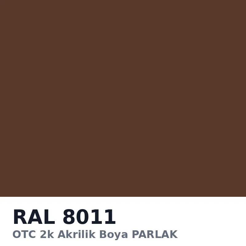 OTC 2k Akrilik Boya PARLAK 16 Kg RAL8011