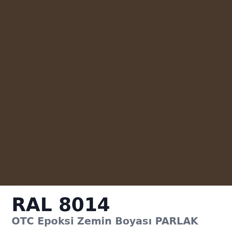 OTC Epoksi Zemin Boyası PARLAK 20kg + 4kg Takım RAL8014