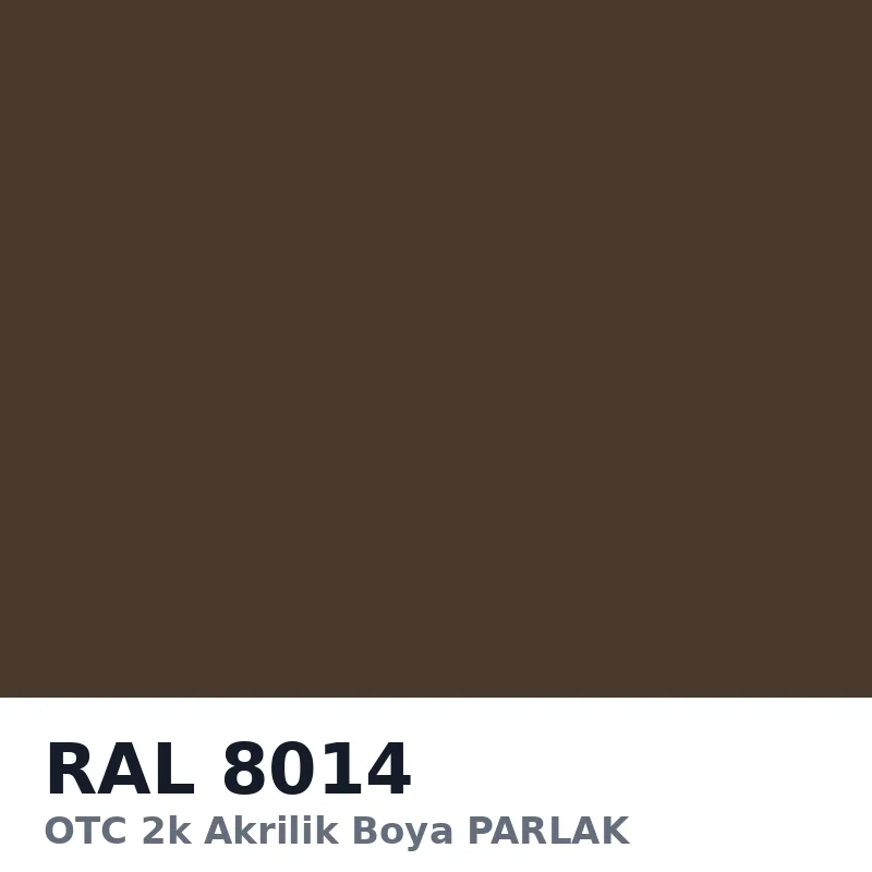 OTC 2k Akrilik Boya PARLAK 16 Kg RAL8014