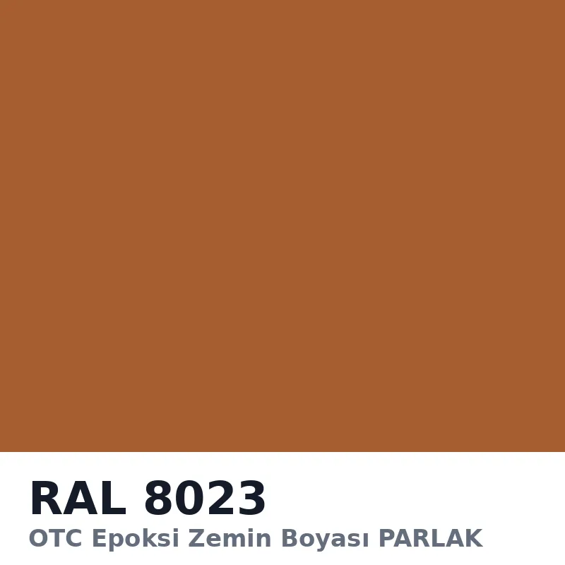 OTC Epoksi Zemin Boyası PARLAK 20kg + 4kg Takım RAL8023