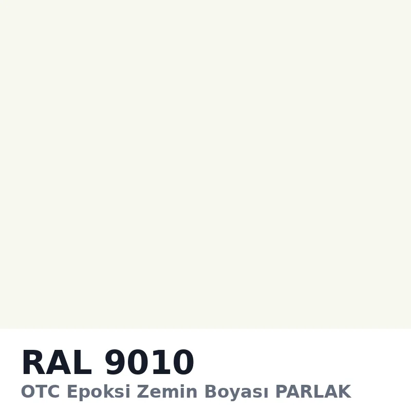 OTC Epoksi Zemin Boyası PARLAK 20kg + 4kg Takım RAL9010
