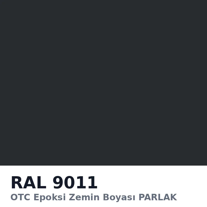 OTC Epoksi Zemin Boyası PARLAK 20kg + 4kg Takım RAL9011